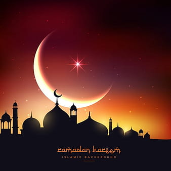Beautiful ramadan kareem background eps ai vector