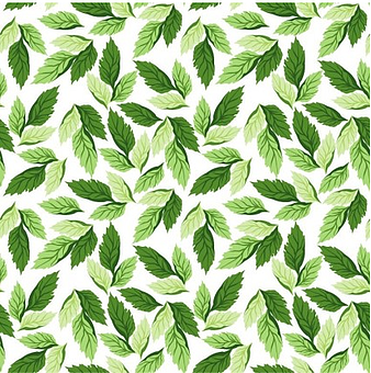 Leaf Pattern Background vector eps