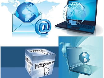 Computer network vector eps
