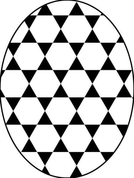 Pattern star hexagonal svg vector