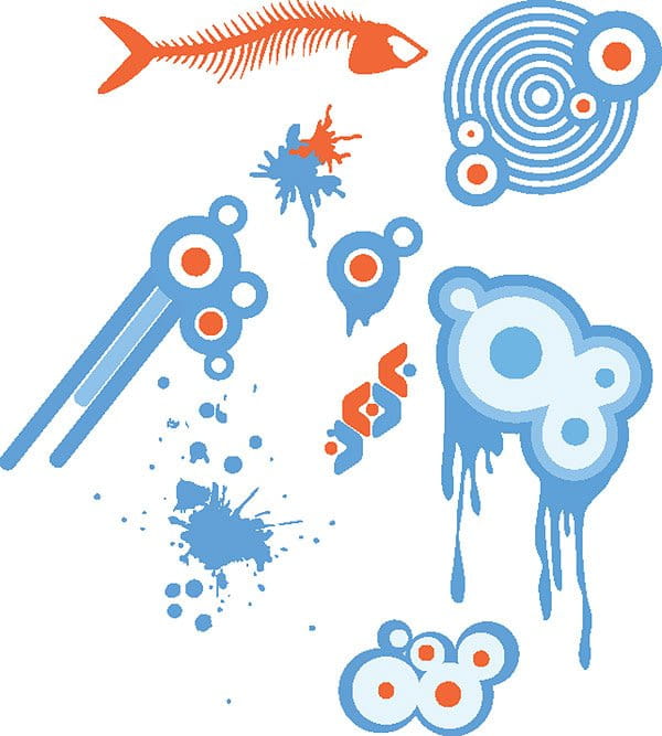 Vector design elements tide eps