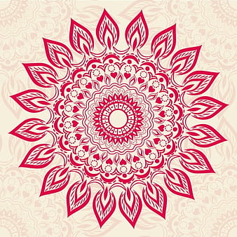 Abstract boho style shape background eps vector