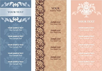 Menu background pattern vector eps