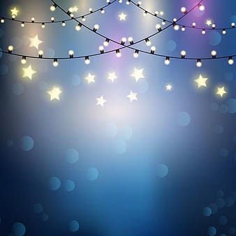 Christmas lights background eps vector