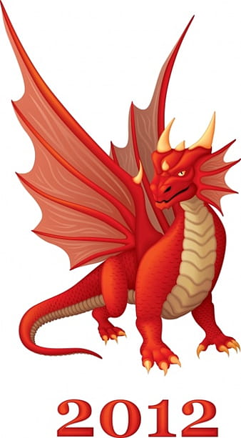 Vektor niedlichen Karikatur Drachen eps ai