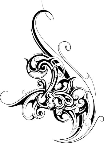 Vector de diseño de adornos de tatuajes negros set 11 eps