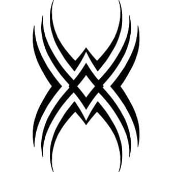 VP del vector del tatuaje tribal eps