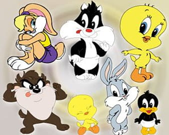 Stock Illustrations Baby-Looney-Tunes eps vector