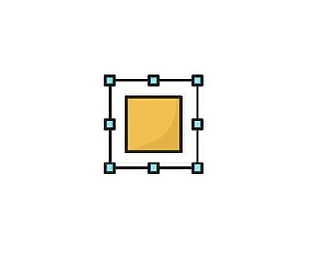 Rectangular designer tools vector eps