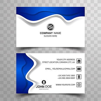 Modern business card background eps vector