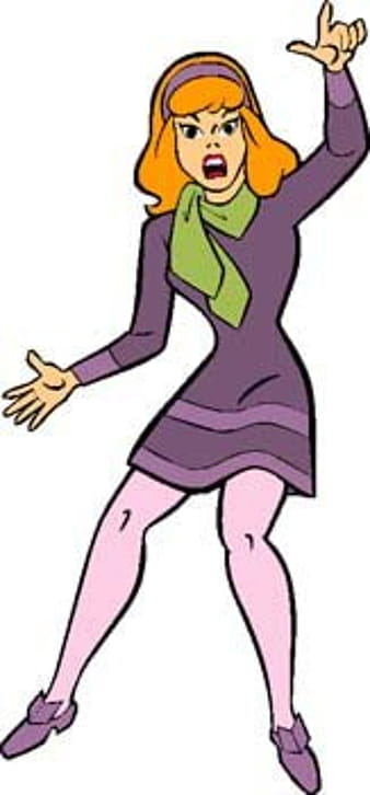 Scooby Doo Daphne eps vector