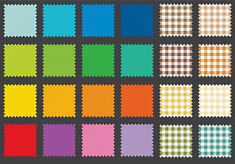 Fabric Swatches ai vector