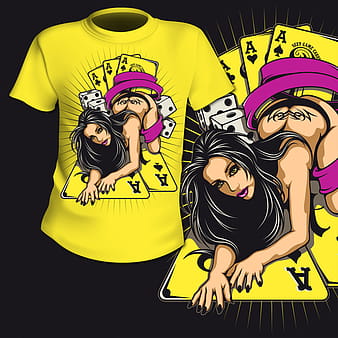 Vector de diseño de patrón de impresión de camiseta eps