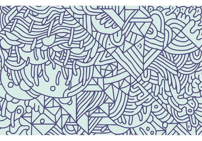 Abstract Pattern Background Vector eps