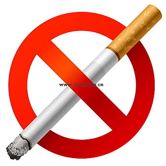 No Smoking vector material eps