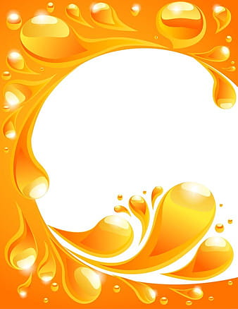 Fondo líquido naranja eps