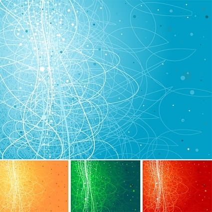 Cool background design elements vector eps