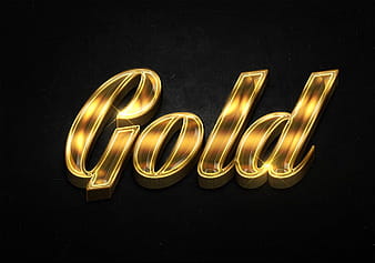 20 3d shiny gold text effects preview psd vector