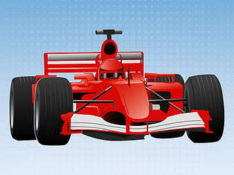 Formula One Car ai vector