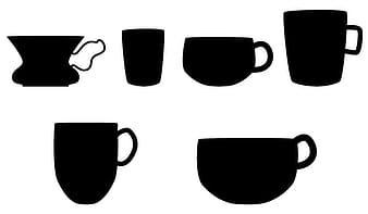 Coffee Cup Silhouette Vector Free svg