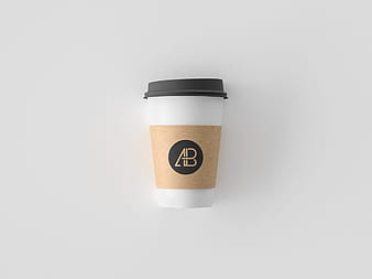 Simple Coffee Cup Mockup psd vector
