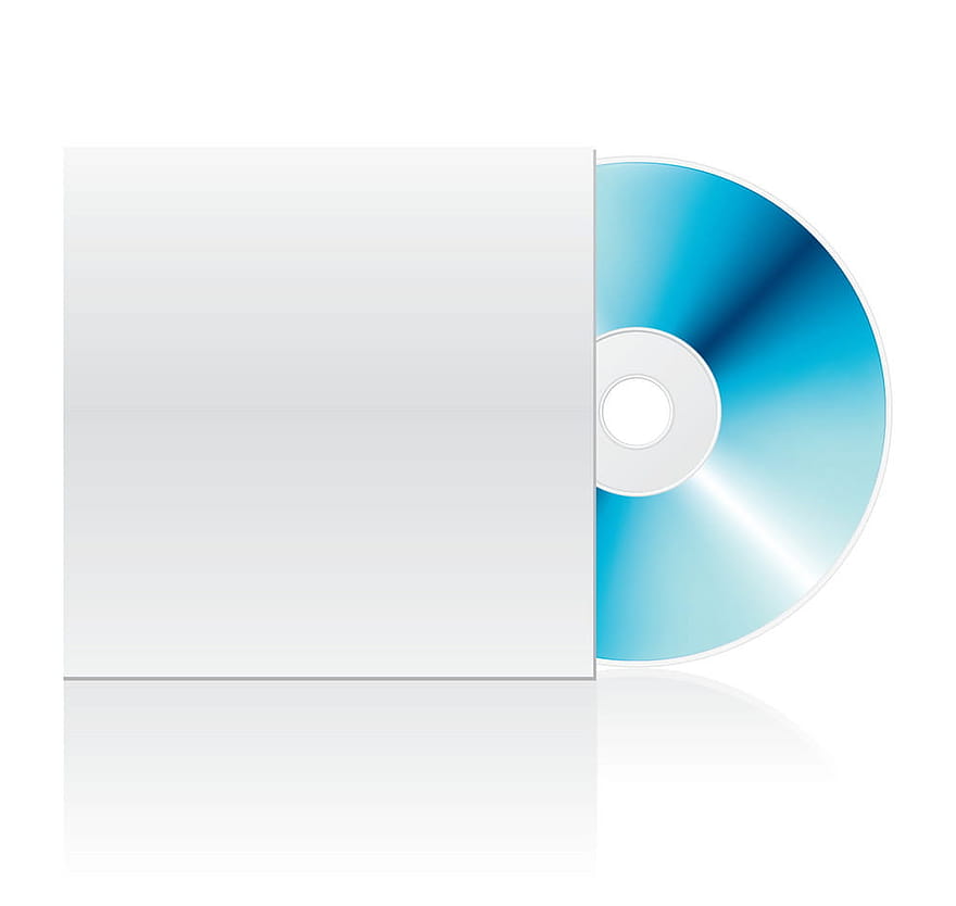 Blank CD photoshop template