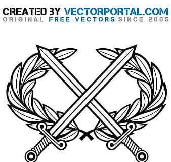 military coat of arms eps vector
