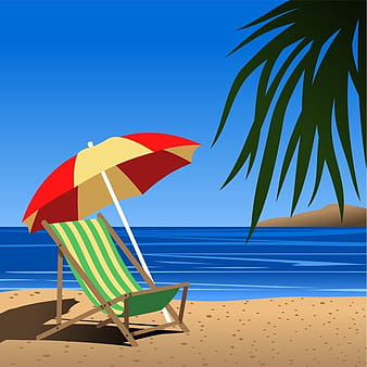 Summer Beach eps vector
